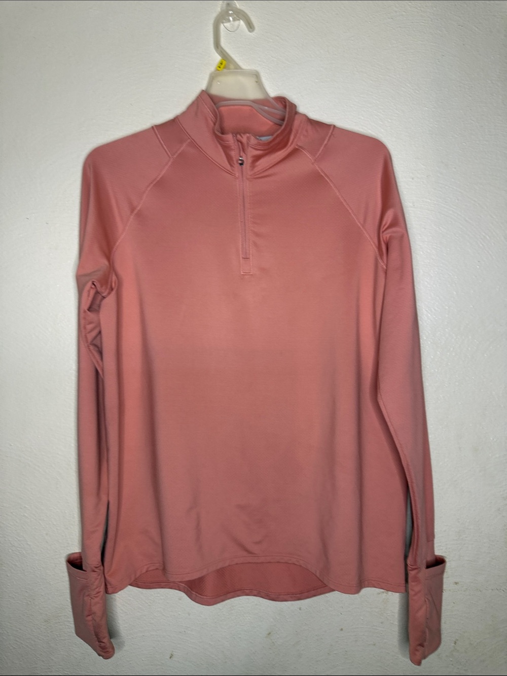 Athleta Half-Zip  pullover in Dusty Rose